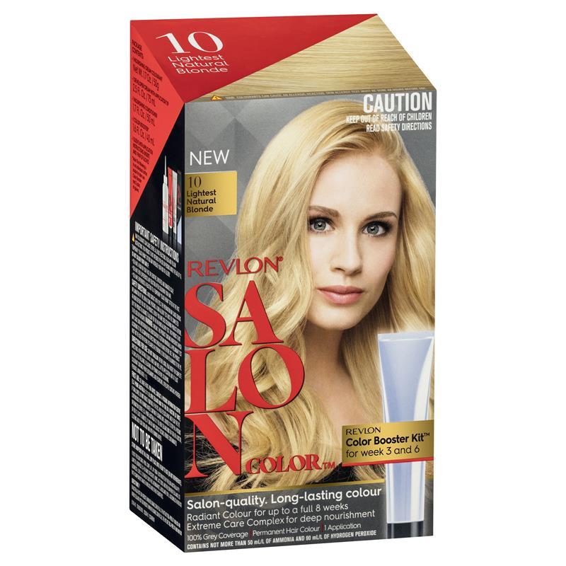 Buy Revlon Salon Hair Color 10 Lightest Natural Blonde Online At