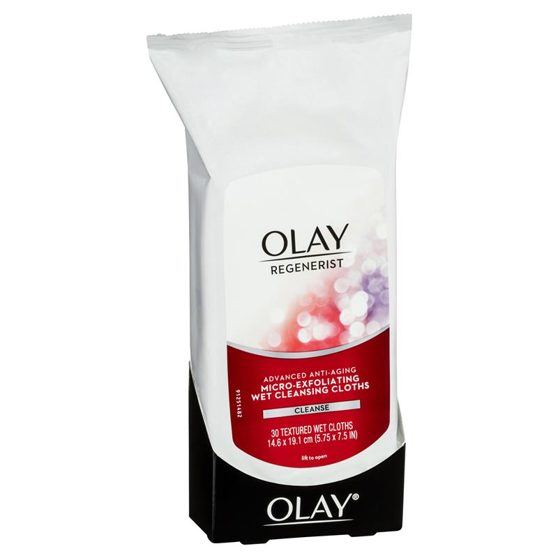 Buy Olay Regenerist Micro Exfoliating Cleansing Wipes 30 Online at