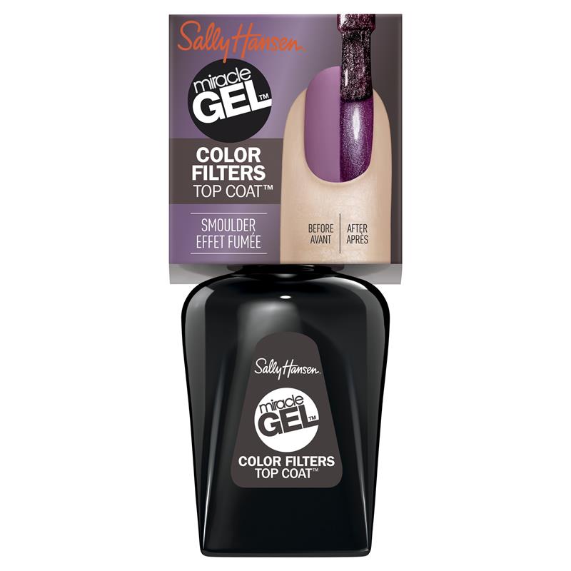 Buy Sally Hansen Miracle Gel Top Coat Colour Filters Smoulder Online