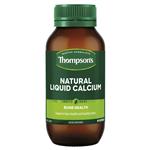 Thompson's Natural Liquid Calcium 60 Capsules New Formula