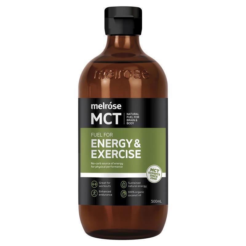 Buy Melrose MCT Oil Energy & Exercise 500ml Online at Chemist Warehouse®