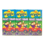 ABC Kids The Wiggles Pocket Tissues 6 Pack