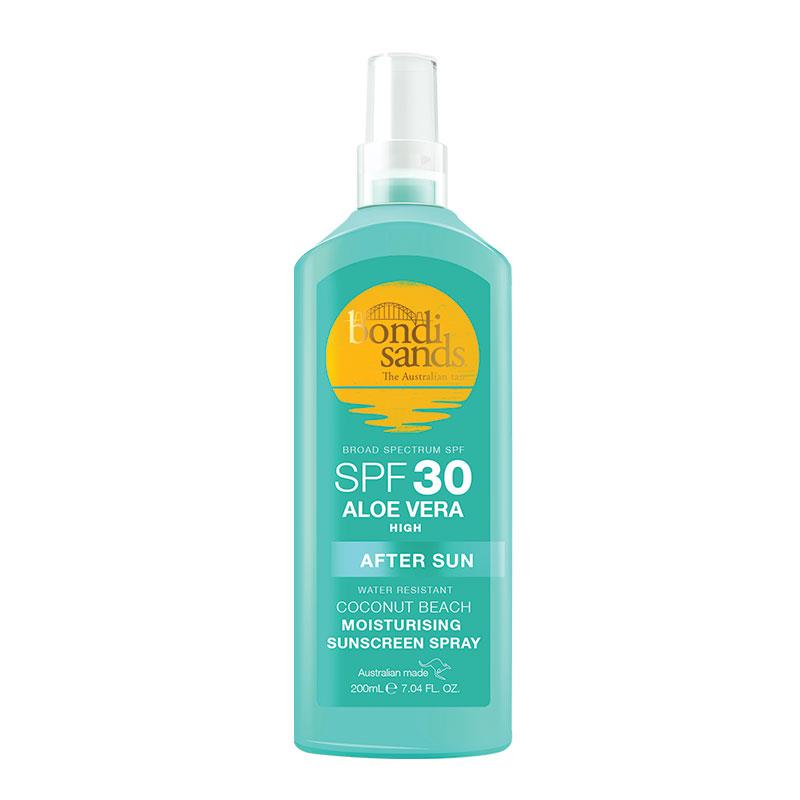 Buy Bondi Sands SPF 30 Aloe Vera After Sun Sunscreen Spray 200ml Online ...