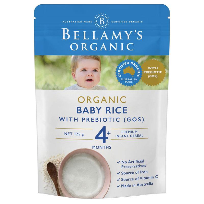 Organic Baby Rice with Prebiotic 125g 