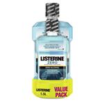 Listerine Zero Alcohol Antibacterial Mouthwash Less Intense Taste Value Pack 1.5L