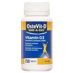 OsteVit-D One-A-Day Vitamin D3 – 1000IU Vitamin D3 to maintain Strong Bones & Healthy Immune System Function – 250 Tablets