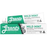 Grants of Australia Toothpaste Mild Mint with Aloe Vera 110g
