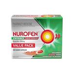 Nurofen Zavance Fast Pain Relief Liquid Capsules 200mg Ibuprofen 100 Pack