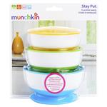 Munchkin Stay Put Suction Bowls 3 Pack Online Only