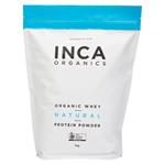 INCA Organics Organic Whey Natural Protein Powder 1Kg Online Only