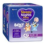 Babylove Sleepy Nights 4-7 Years Overnight Pants 15 Pack