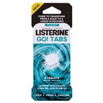 Listerine Go Tabs Clean Mint Chewable Tablets 8 Pack