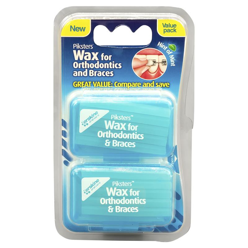 Silicone Dental Wax for Braces - Box of 40