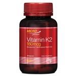 Microgenics Vitamin K2 180mcg 30 Capsules