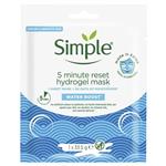 Simple Water Boost Hydration Reset Facial Sheet Mask 33g