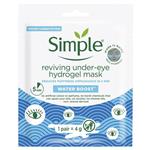 Simple Water Boost Reviving Under Eye Mask 4g