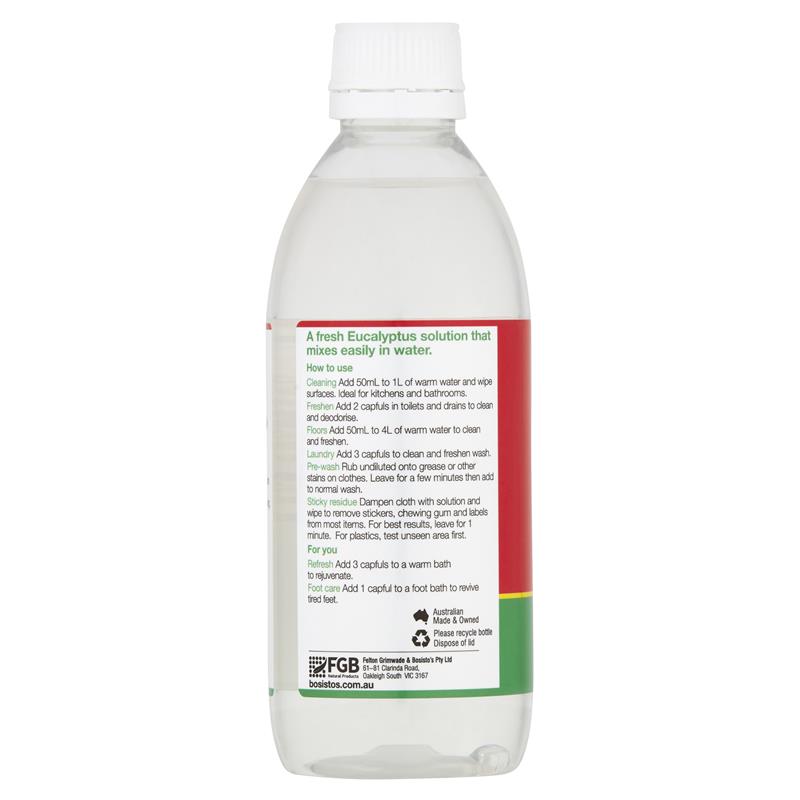 Buy Bosistos Eucalyptus Solution 250mL Online at Chemist Warehouse®
