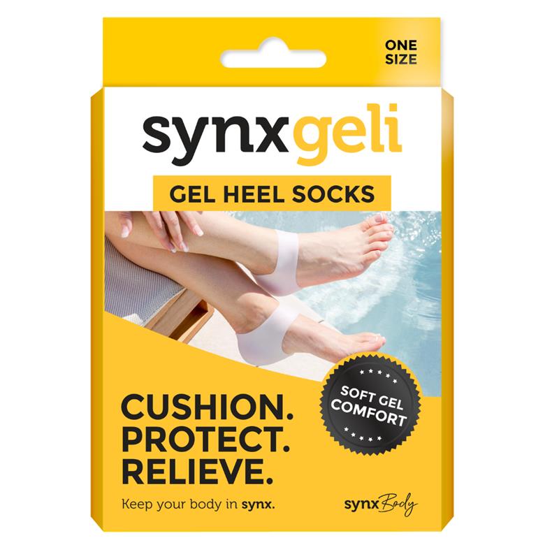 Buy Synxgeli Heel Socks Online at Chemist Warehouse®