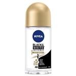 NIVEA Black & White Silky Smooth 48H Roll On Deodorant 50ml
