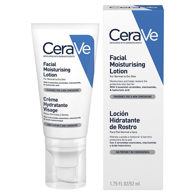 Buy CeraVe Facial Lotion PM 52ml Online Chemist Warehouse®