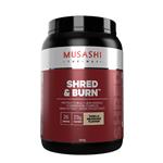 Musashi Shred And Burn Vanilla 900g