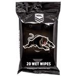 NRL Wet Wipes Penrith Panthers 20 Pack