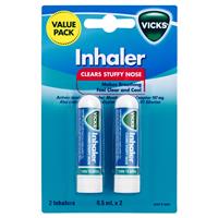 Buy Vicks Inhaler Nasal Decongestant 2 Pack Online at Chemist Warehouse®