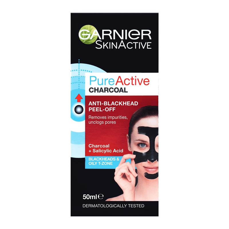 Pure active charcoal peel off