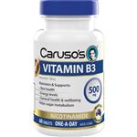 Carusos Vitamin B3 500mg 60 tablets