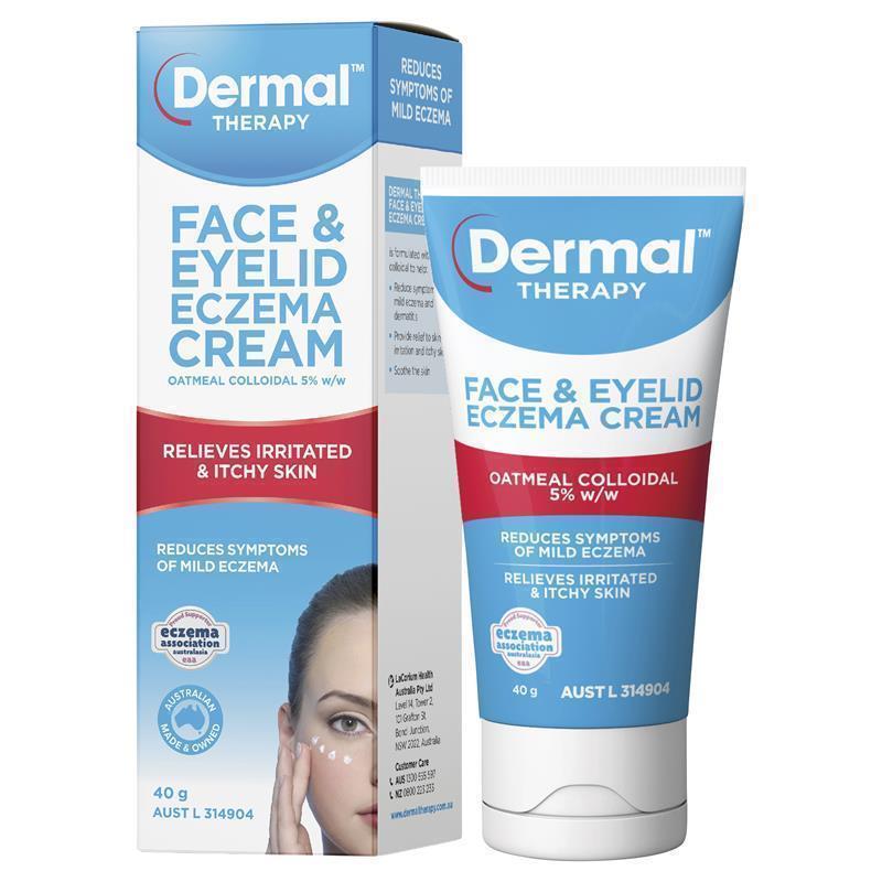 Buy Dermal Therapy Face & Eyelid Eczema Cream 40g Online at Chemist