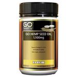GO Healthy Hemp Seed Oil 1100mg 100 Softgel Capsules
