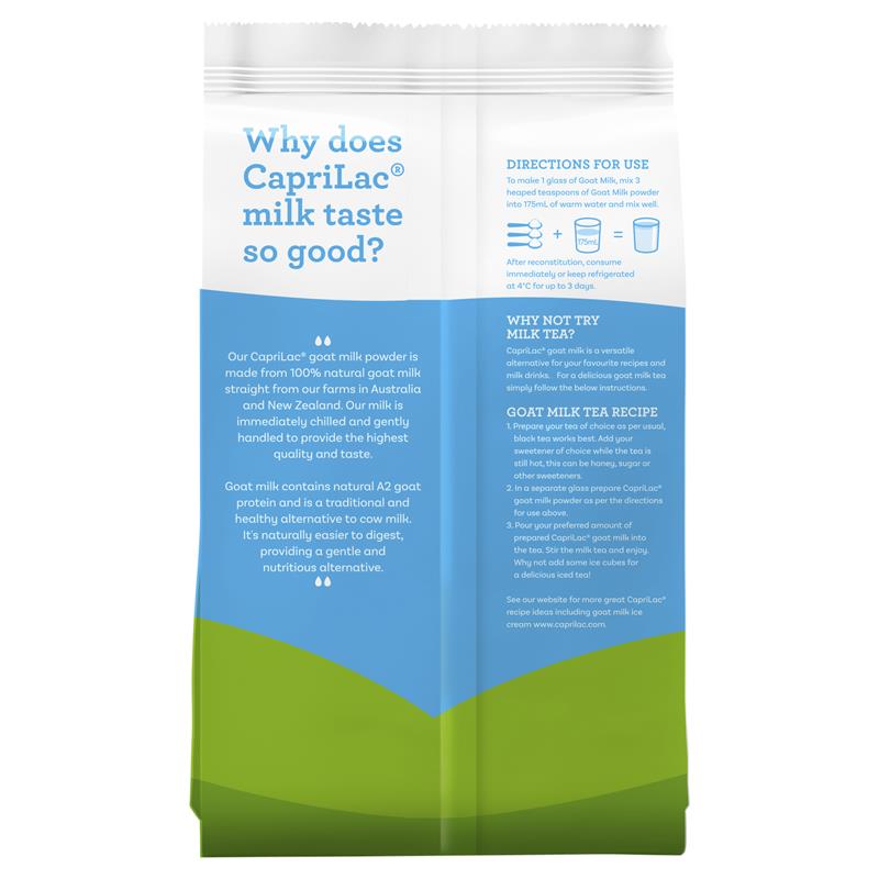 Buy CapriLac Goat Milk Powder 1kg Online at Chemist Warehouse®