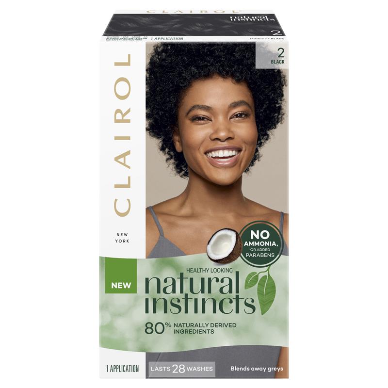 Buy Natural Instincts 2 Midnight, Black Semi Permanent Hair Colour Online  at Chemist Warehouse®