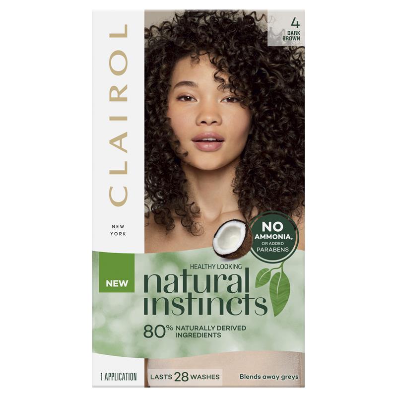 Buy Natural Instincts 4 Nutmeg Dark Brown Semi Permanent Hair Colour Online At Chemist Warehouse
