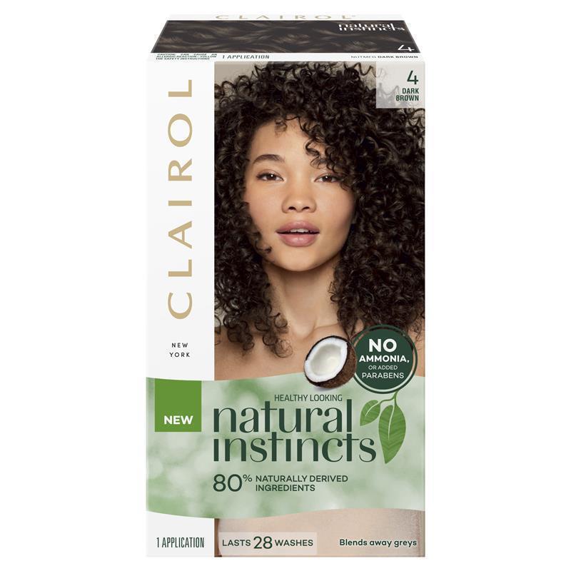 Buy Natural Instincts 4 Nutmeg, Dark Brown Semi Permanent Hair Colour  Online at Chemist Warehouse®