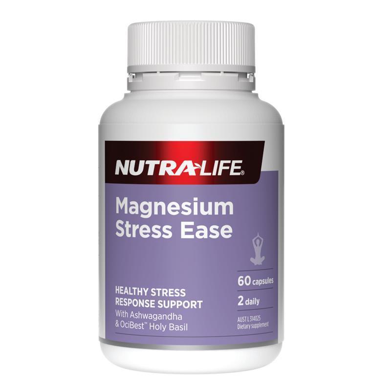 Buy NutraLife Magnesium Stress Ease 60 Capsules Online at Chemist
