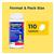 OsteVit-D Vitamin D3 & Calcium Plus One-A-Day 110 Tablets