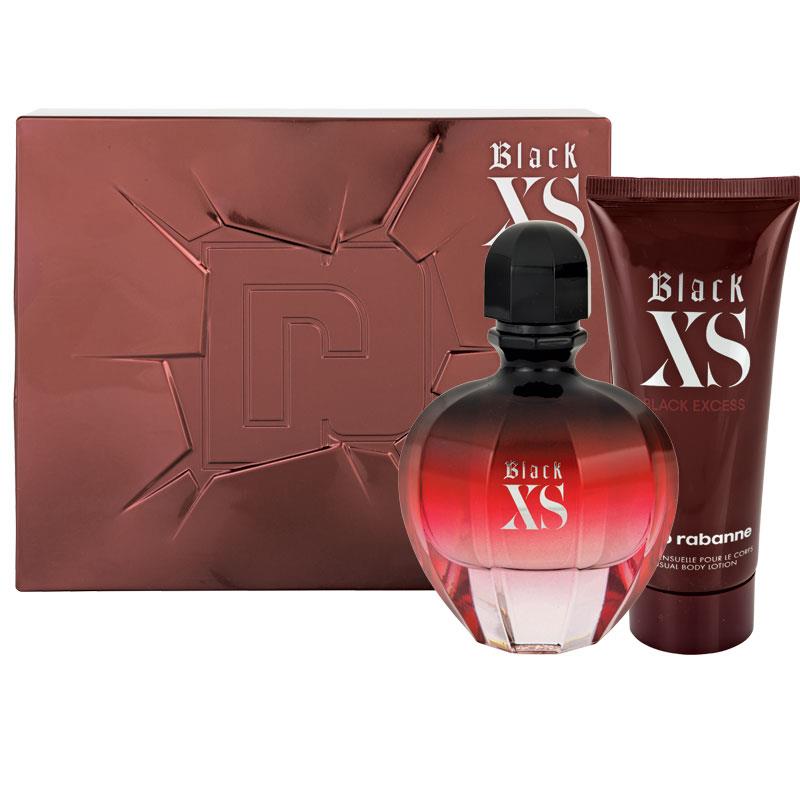 Buy Paco Rabanne Black XS for Her Eau de Parfum 80ml 2 Piece Set Online ...