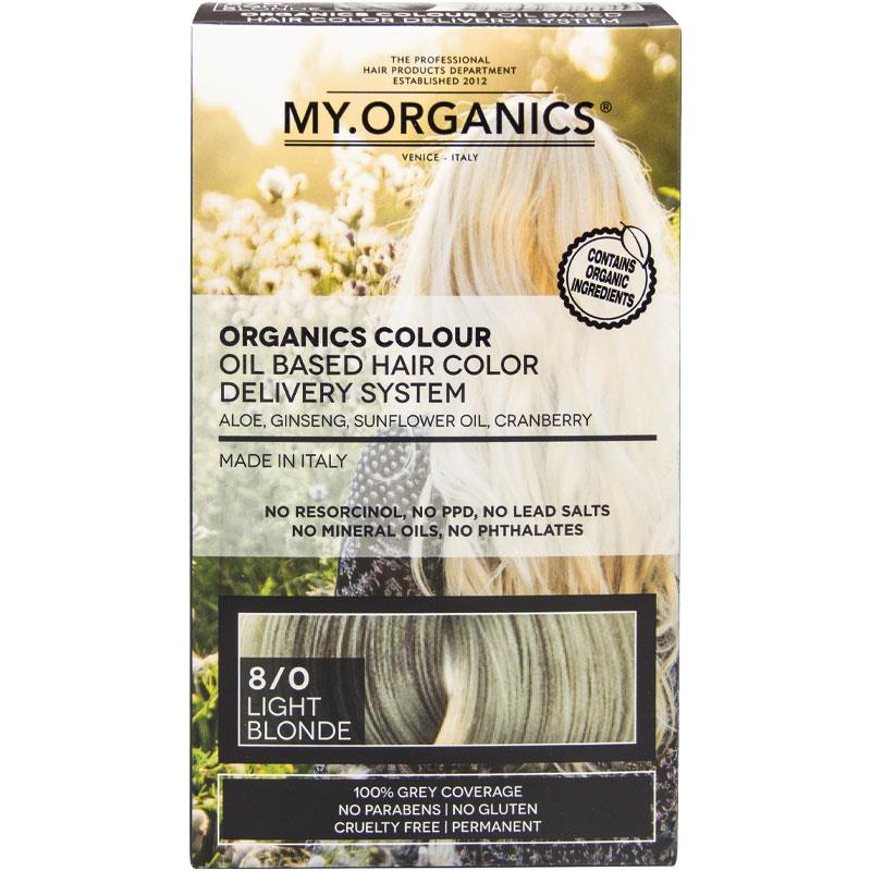 Buy My Organics Organic Hair Colour 8/0 Light Blonde Online at ePharmacy®