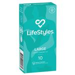LifeStyles Condoms Large 10 Pack