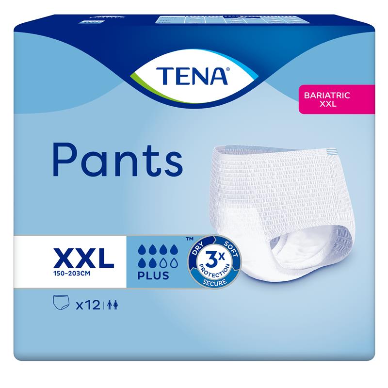 Tena Lady Pants Discreet Medium (70-100cm hips) Pack of 6 by SCA