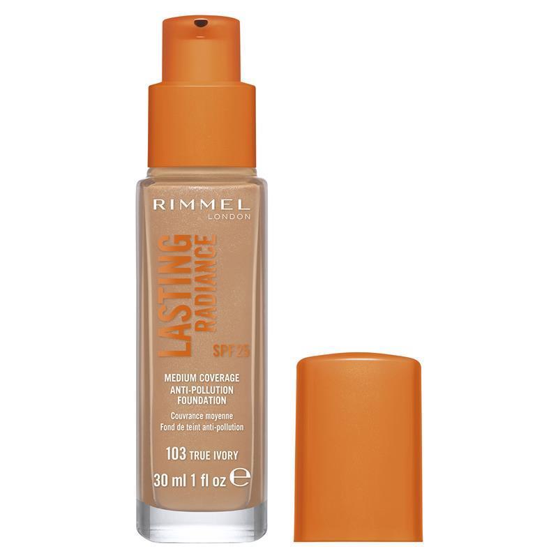 Buy Rimmel Lasting Radiance Foundation 103 True Ivory Online At Chemist 