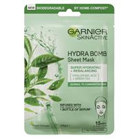 Buy Garnier Hydra Bomb Hyaluronic Acid + Green Tea Sheet Mask Online at ...