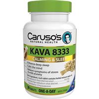 Buy Carusos Natural Health Kava 8333 30 Tablets Online at Chemist