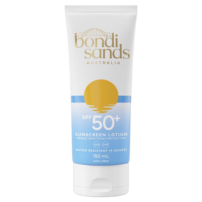 Bondi Sands SPF 50+ Sunscreen Lotion Fragrance Free 150ml