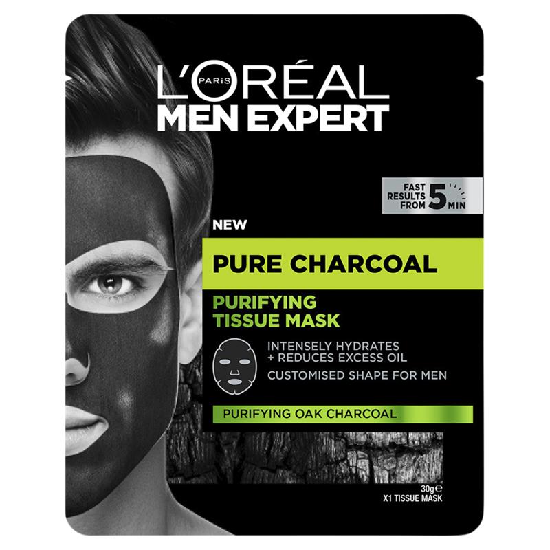 Buy L'Oreal Paris Men Expert Purifying Tissue Mask Online at Chemist  Warehouse®
