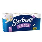 Sorbent Toilet Tissue Silky White 16 Pack