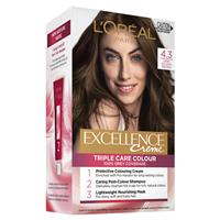 Buy L'Oreal Excellence Creme 4.3 Dark Golden Brown Hair Colour Online ...