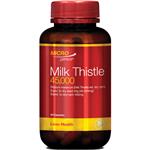 Microgenics Milk Thistle 45000 One A Day 90 Capsules