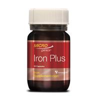 Buy Microgenics Iron Plus 33 Capsules Online at Chemist Warehouse®